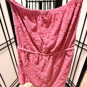 Tommy Bahama Pink Bath Wrap or bathing suit cover